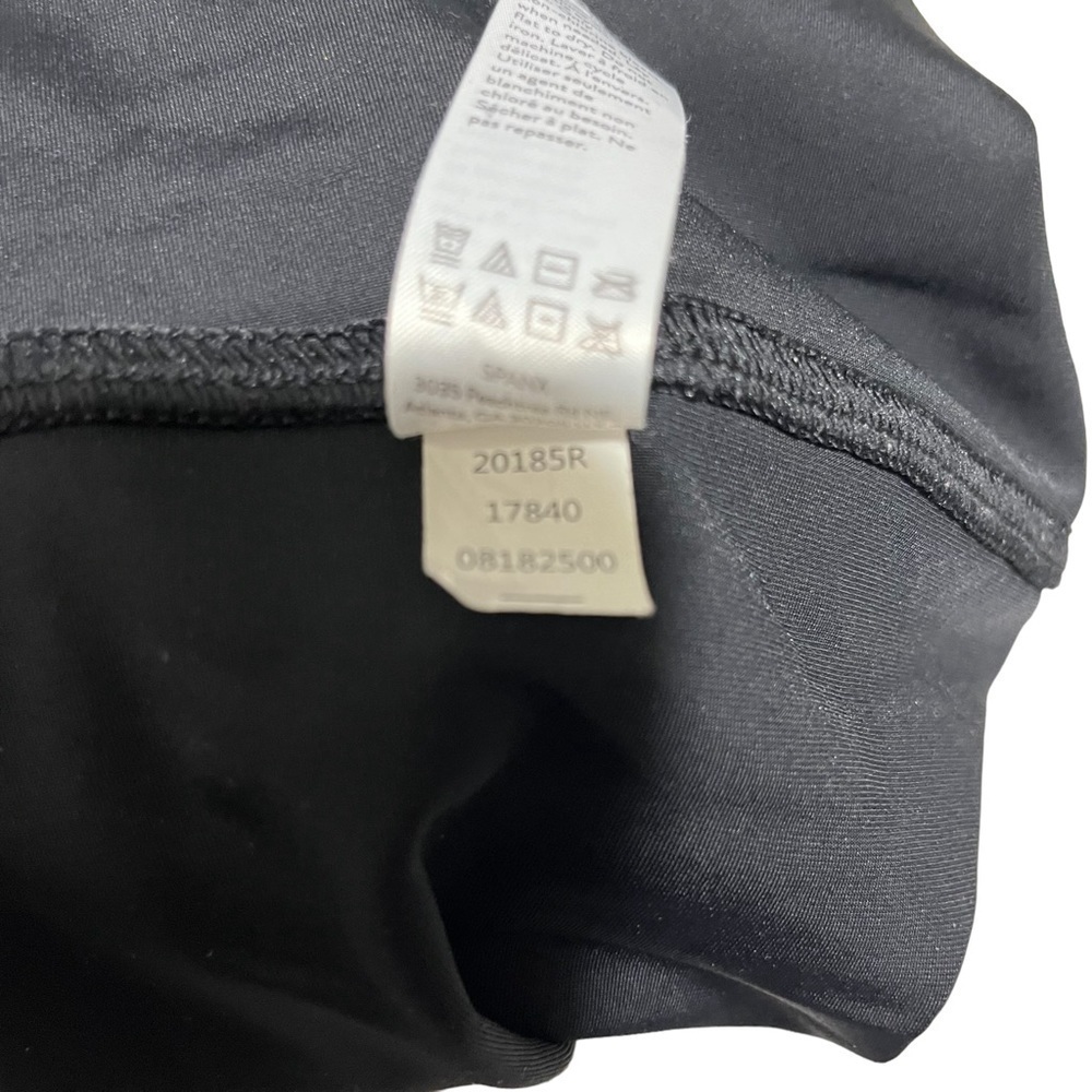 Spanx Faux Leather Camo Leggings Black Size Small 20185R Power Waistband - Picture 10 of 10